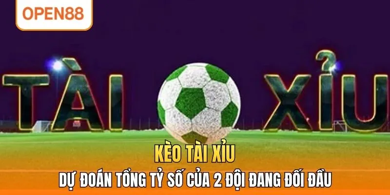 Kèo Tài Xỉu - Dự Đoán Tổng Tỷ Số Của 2 Đội Đang Đối Đầu